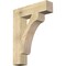 Ekena Millwork Legacy Block Rough Sawn Bracket, Douglas Fir, 6"W x 26"D x 34"H BKT06X26X34LEC05RDF - alternate 1
